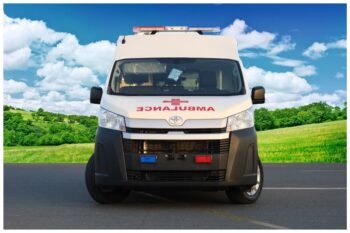 Ambulance Vehicle Toyota Hiace 2022 Model Brand New Petrol Engine